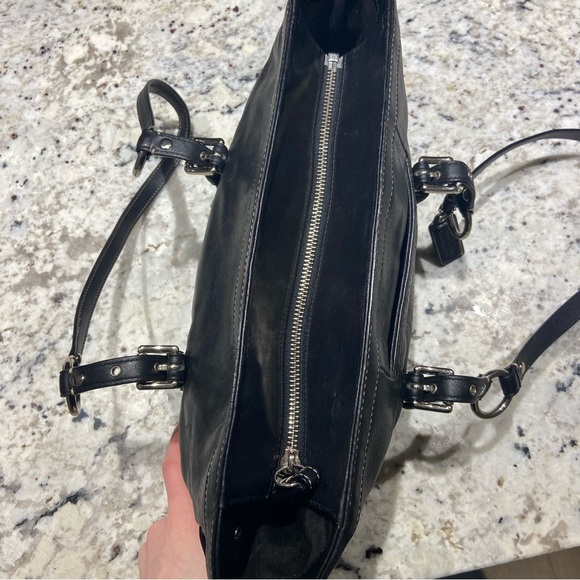 Coach Leather Tote Bag - Picture 2 of 8
